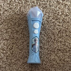 Frozen Themed Blue Toy Microphone